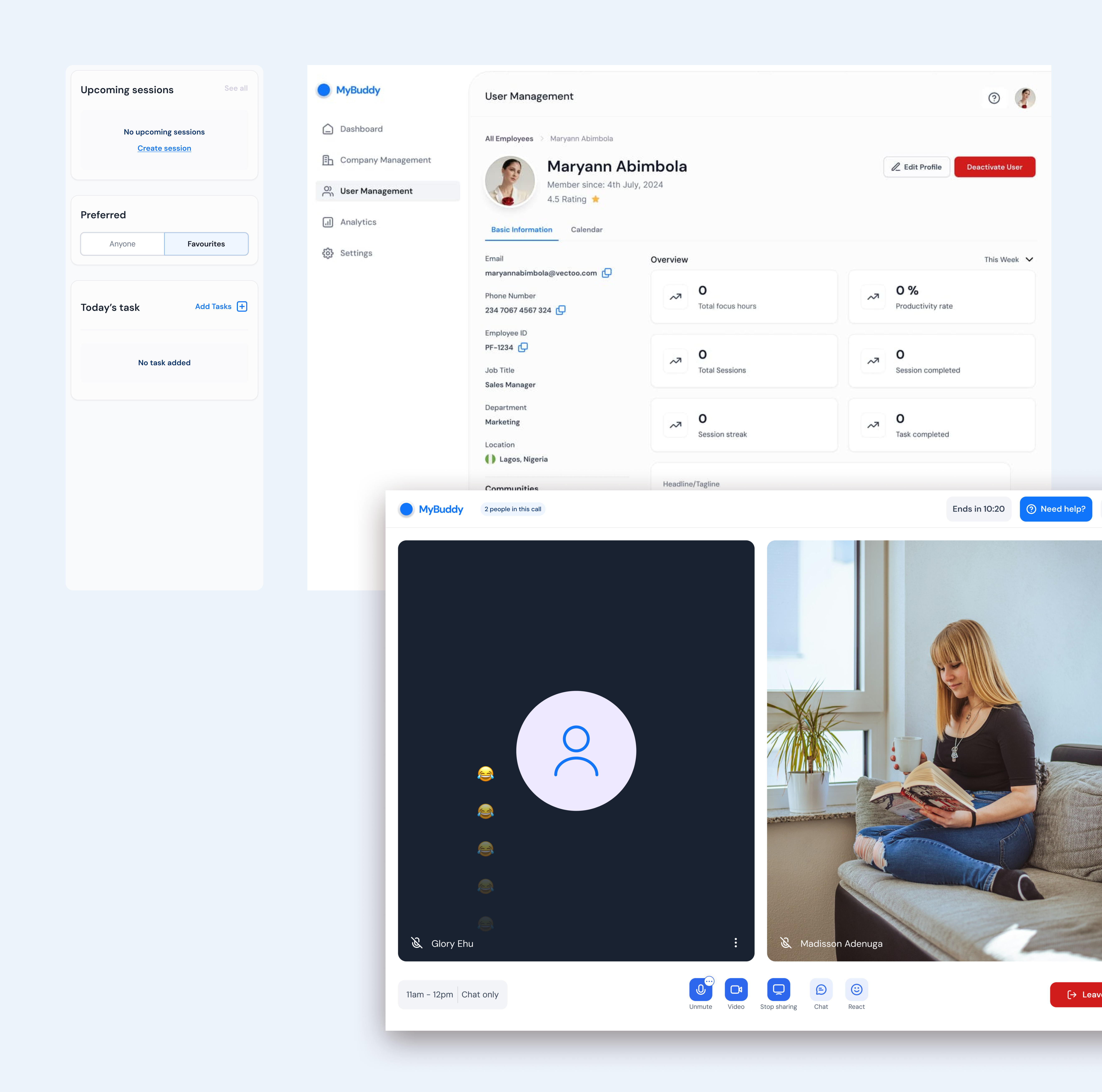Buddily product overview